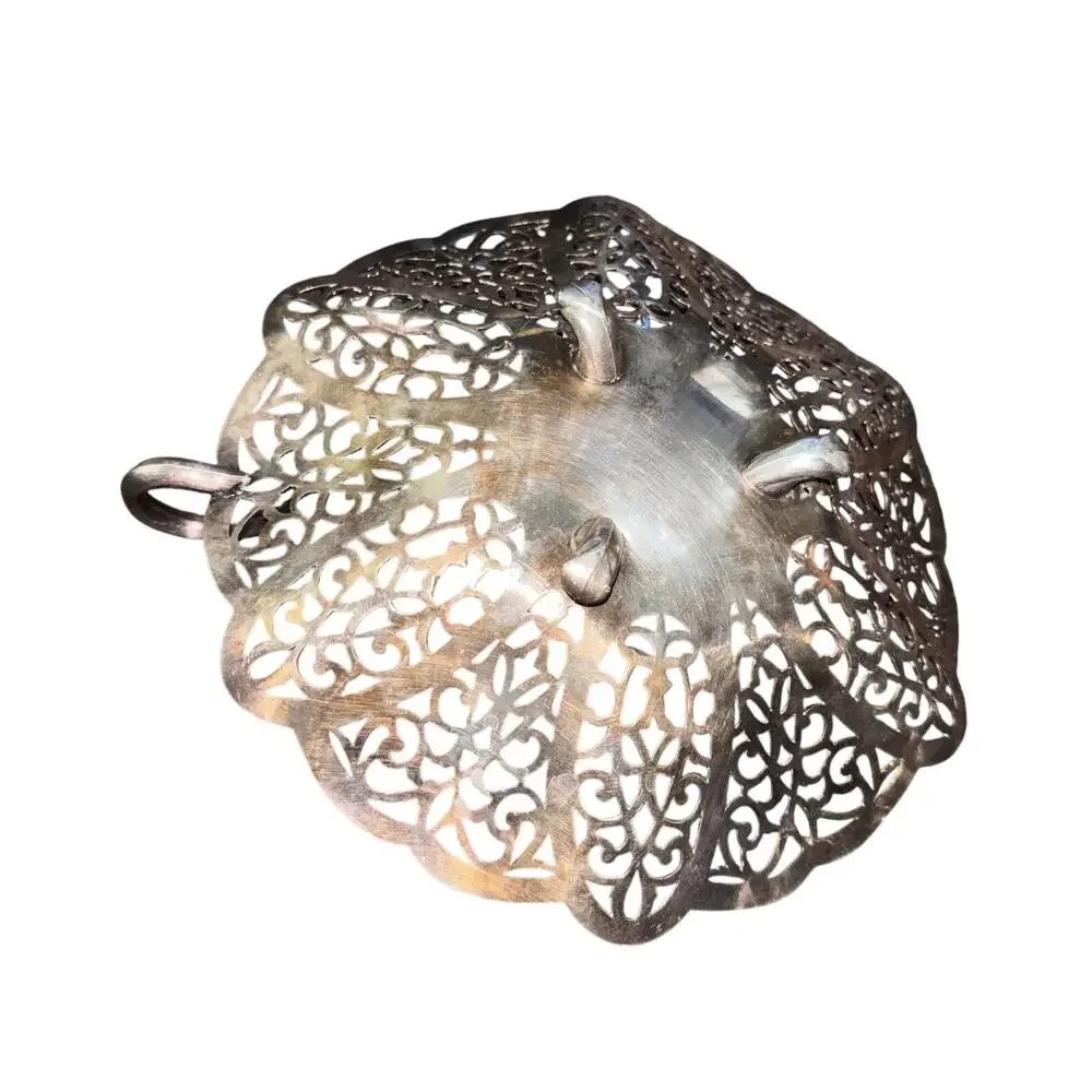 International Silver Company Lovelace Silver-plated Candy Dish Dainty